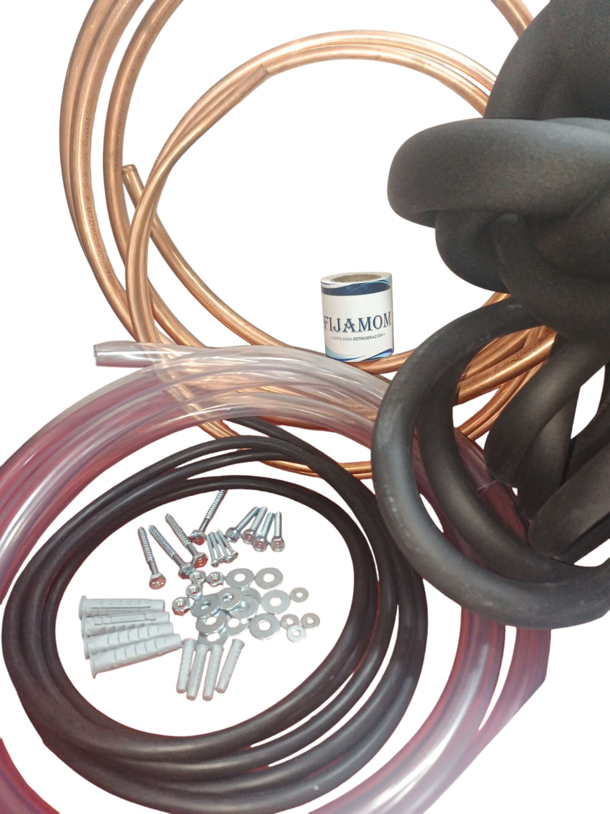 Kit Instalación Aire Acondicionado Para Caño De 3/8 Y 5/8 x3mts 2 Kit Instalación Aire Acondicionado Para Caño De 3/8 Y 5/8 x3mts - Imagen 2
