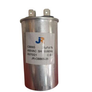 Capacitor 25 MF 450 V 50 - 60 HZ Metalico