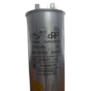 Capacitor 30 MF 450 V 50 - 60 HZ Metalico