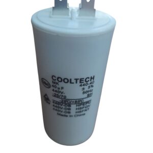 Capacitor 40 MF 450 V 50 - 60 HZ Plástico