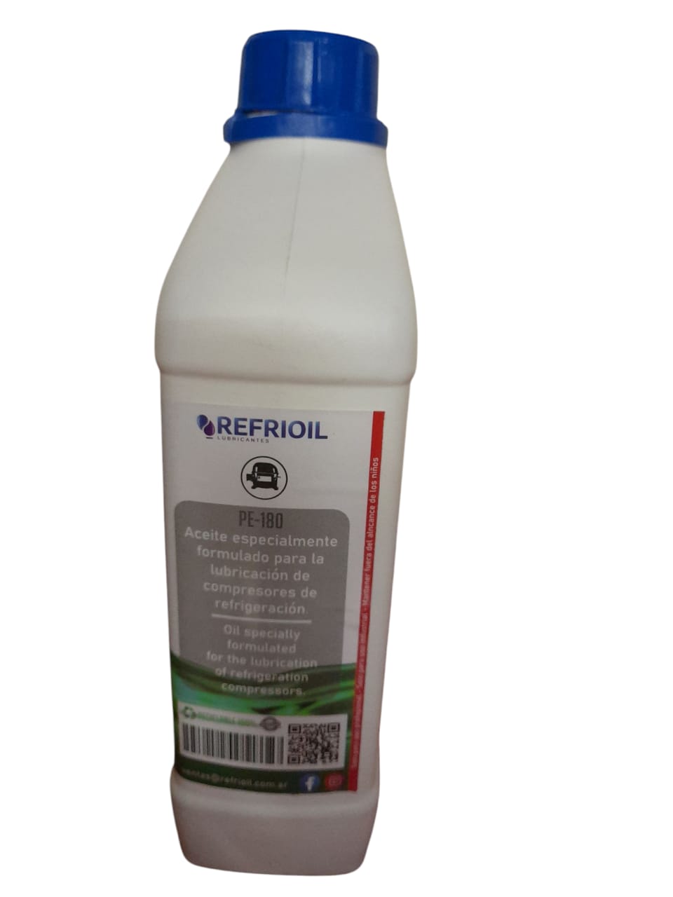 Aceite Lubricante Pe-180 R12-r22 X 1 Litro Refrioil 2 Aceite Lubricante Pe-180 R12-r22 X 1 Litro Refrioil - Imagen 2