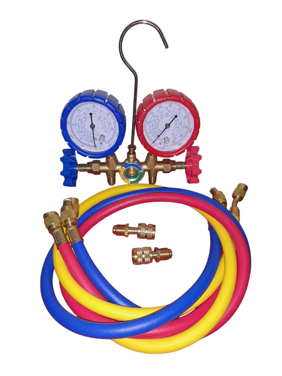 Manifold Reloj R410 R22 R134 R404 Todos Los Gases Refrigeración 1 Manifold Reloj R410 R22 R134 R404 Todos Los Gases Refrigeración