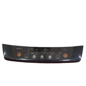 Tapa Control Panel Con Membrana Electrolux Fuzzy Wash Blanco/Negro