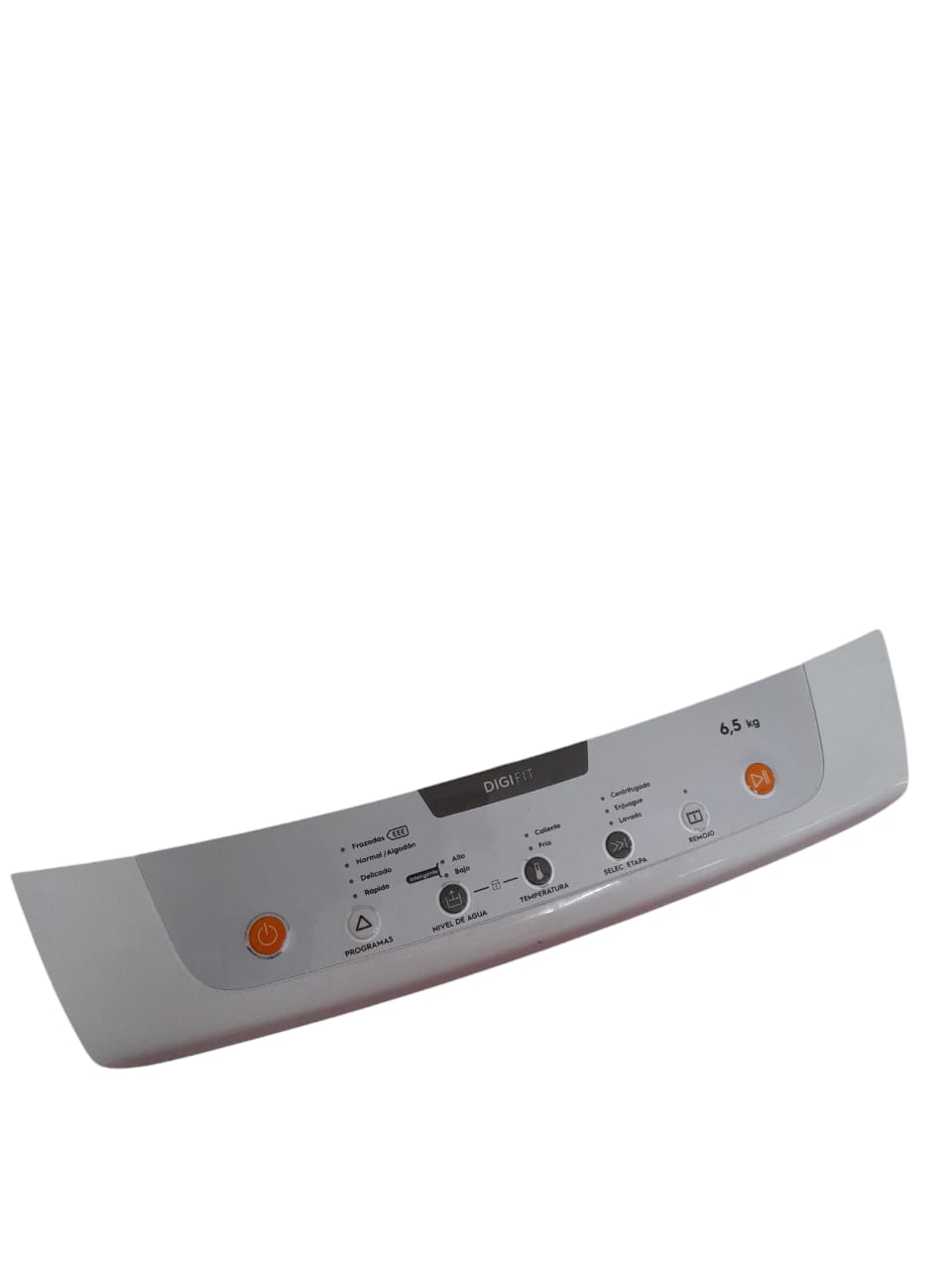 Tapa Control Panel Con Membrana Electrolux Digital Wash Blanco/Negro 1 Tapa Control Panel Con Membrana Electrolux Digital Wash Blanco/Negro